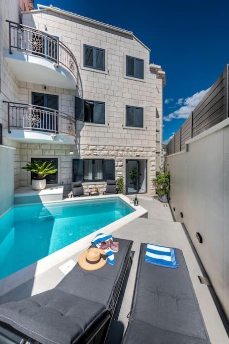 Apartment One B With Heated Private Pool Dubrovnik Exteriör bild