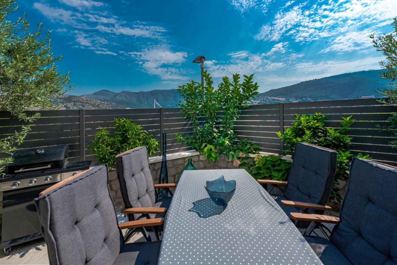 Apartment One B With Heated Private Pool Dubrovnik Exteriör bild